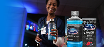 nurse_hydrating_with_pedialyte_to_feel_better_fast
