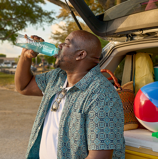 Bottle with Man