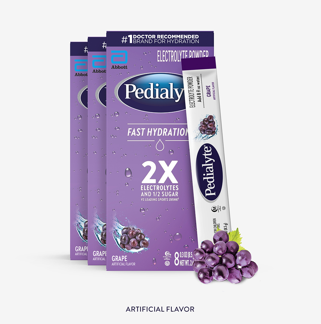 Pedialyte Fast Hydration Grape