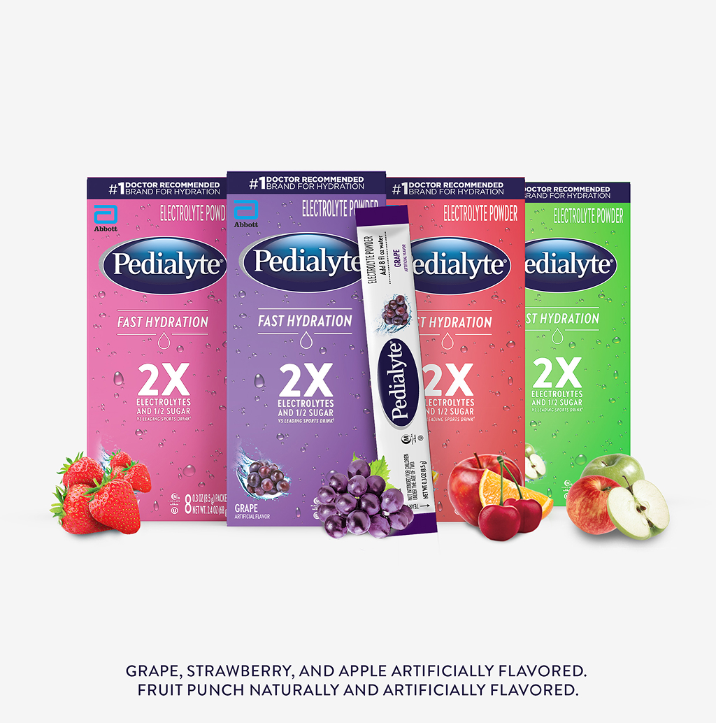 Pedialyte Fast Hydration all flavors