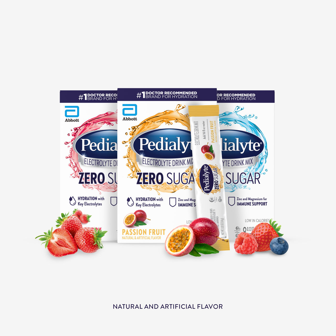 Zero Sugar Electrolyte Powder Packs in Variety