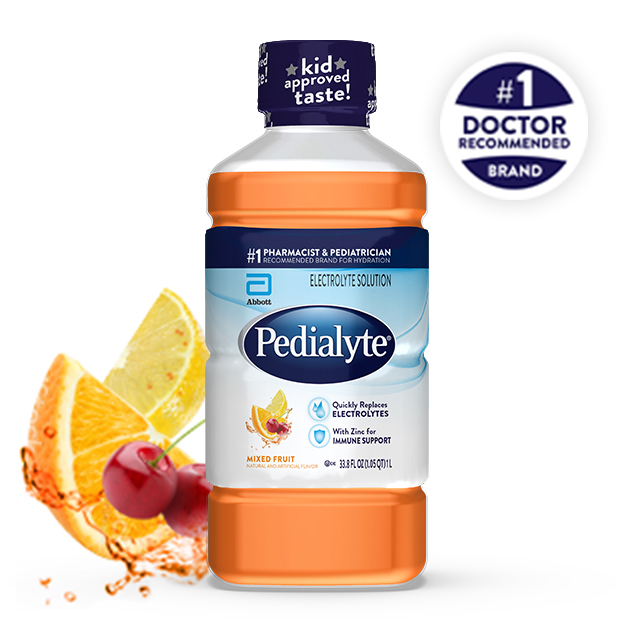 Pedialyte Classic Mixed Fruit Flavor