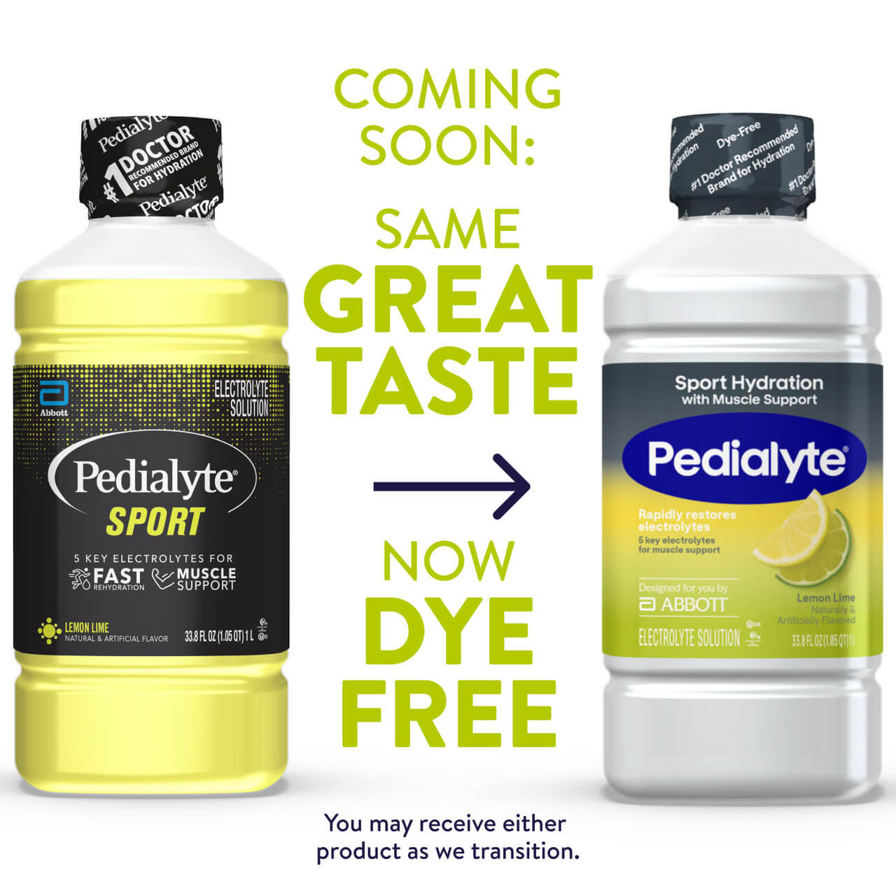 Pedialyte Sport Liter - lemon lime